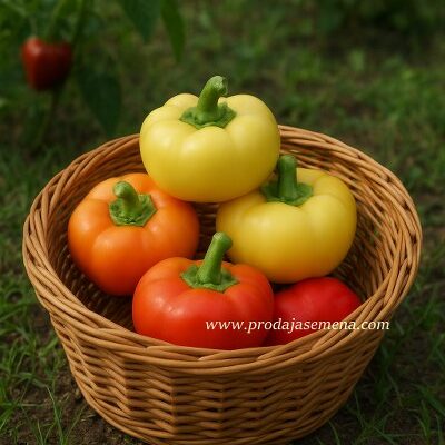 Pljosnata blago ljuta paprika