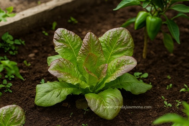 Salata Viola zeleno & crvena otporna, krupnih listova