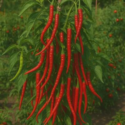 Long Slim Cayenne Chili