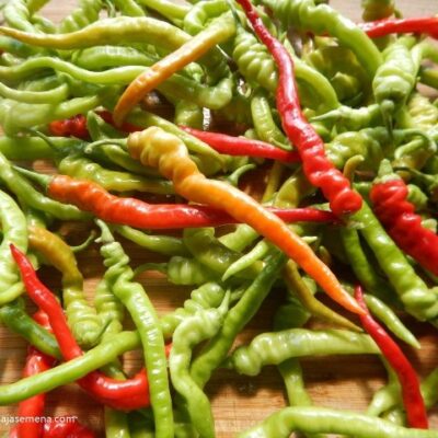 Duga čorbadžijska paprika (blago ljuta)